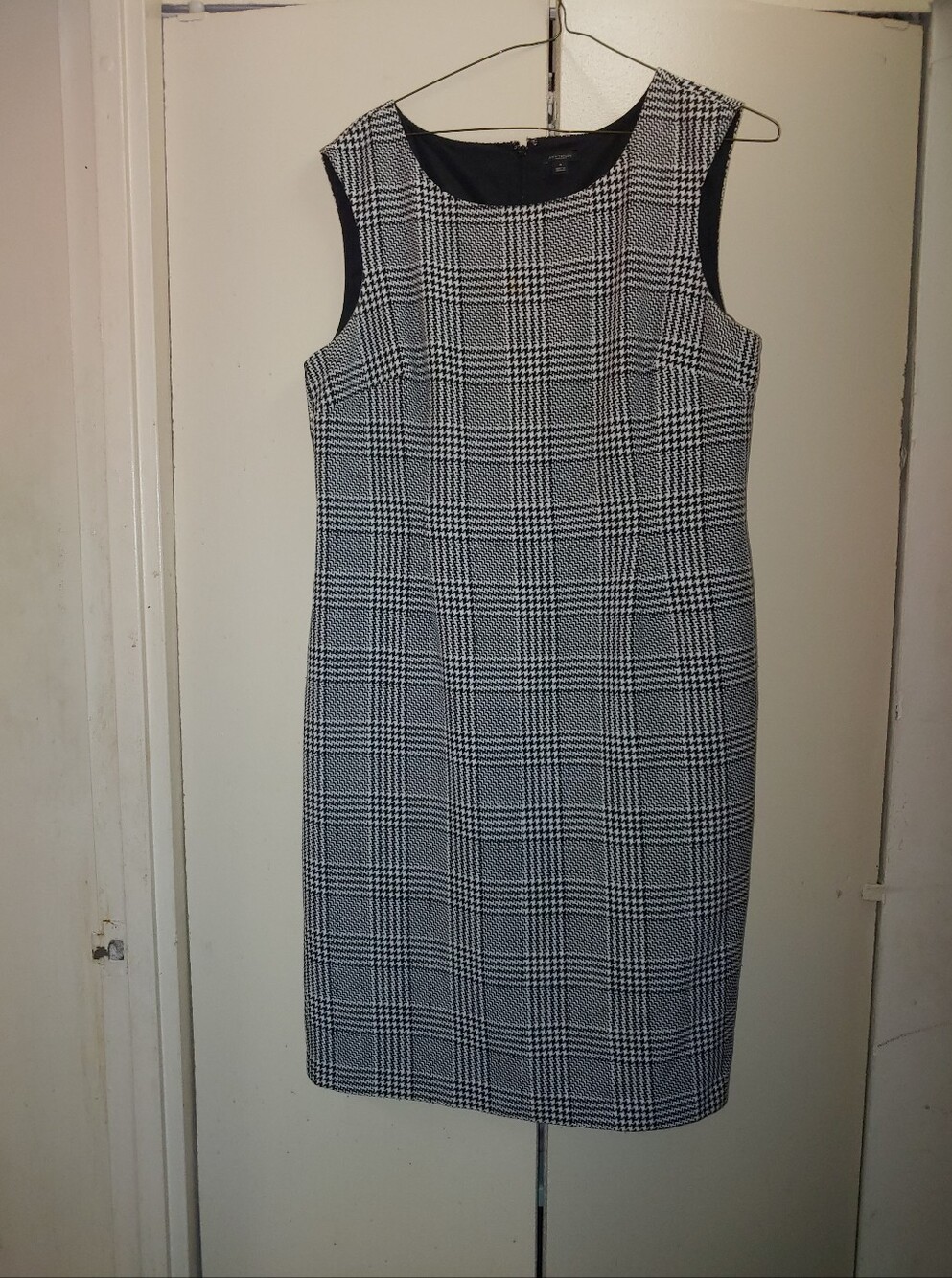 Ann Taylor Factory Shift Plaid Dress